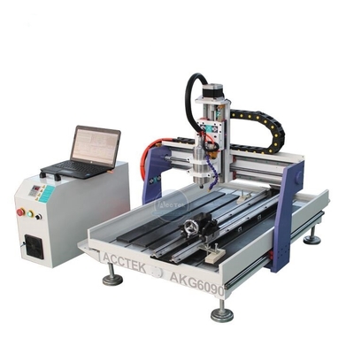 3 Cnc άξονα δρομολογητής με τον περιστροφικό Cnc υπολογιστών γραφείου άξονα μικρό δρομολογητή