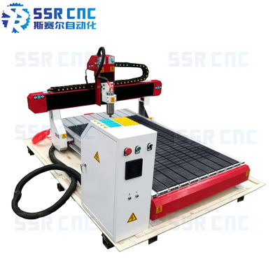 CNC υπολογιστών γραφείου PVC Engraver δρομολογητών υιοθετεί τη βίδα ssr-9012D σφαιρών της Γερμανίας NEFF